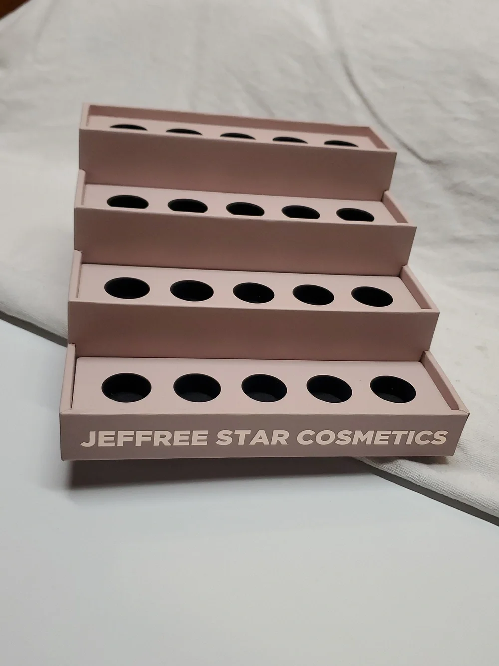 Jeffree Star Cosmetics Lipstick Tiered Display Organizer Holder